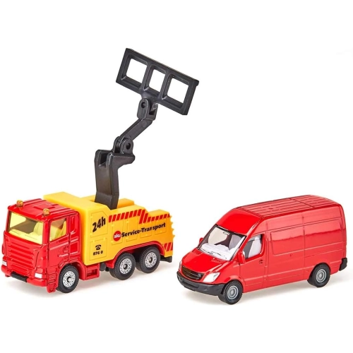 Laweta + van model metalowy SIKU S1667